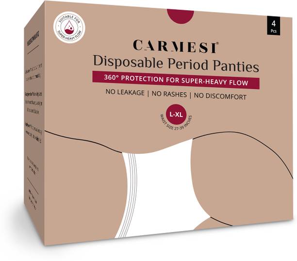 Carmesi Disposable Period Panties | All-Night Protection | Maternity Panties Sanitary Pad