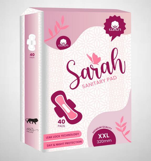Sarah Heavy Flow Cottny XXL Pack of 1_(S46) Sanitary Pad
