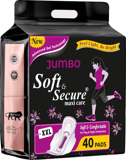 soft & secure Period Care XXL Dry Soft Cover Sanitary Pad