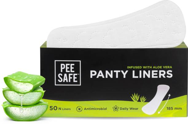 Pee Safe Aloe Vera Panty Liner L Pantyliner (Pack of 50)