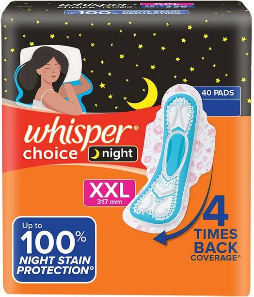 Whisper Choice Nights XXL For Women Sanitary Pad