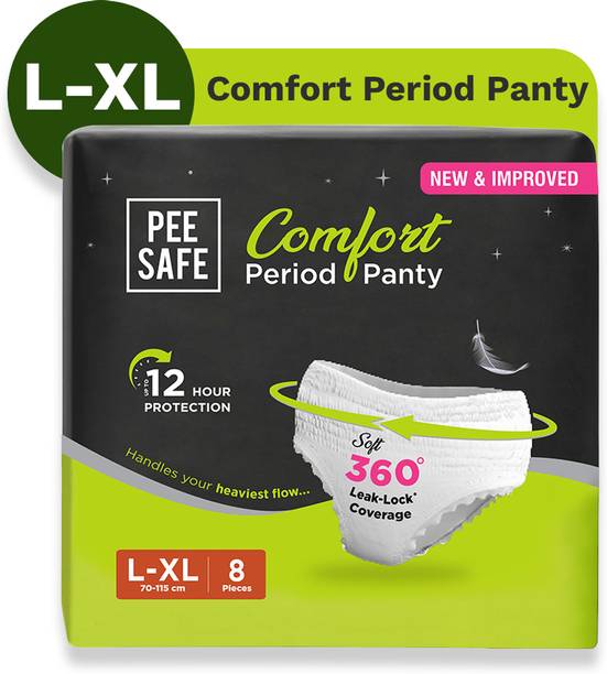 Pee Safe Comfort Period Panties L-XL Leak Proof Sanitary Pad