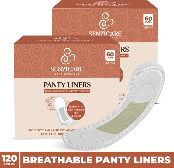 Senzicare Herbal Panty Liner | Breathable & Rash Free Pantyliner