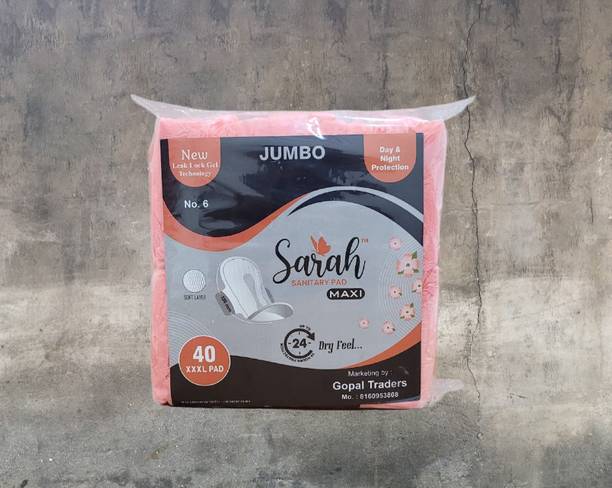 Sarah Overnight, 40 pads Sanitary Pad