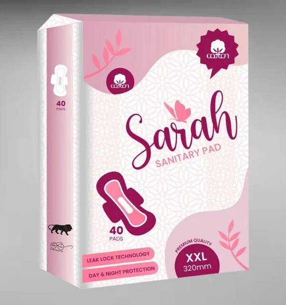 Sarah Heavy Flow Cottny XXL Pack of 1_(S48) Sanitary Pad