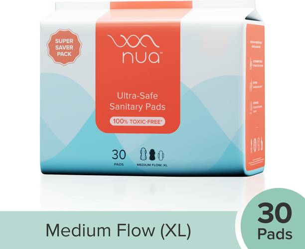 Nua Ultra Safe|SUPER SAVER PACK|Medium Flow - XL|