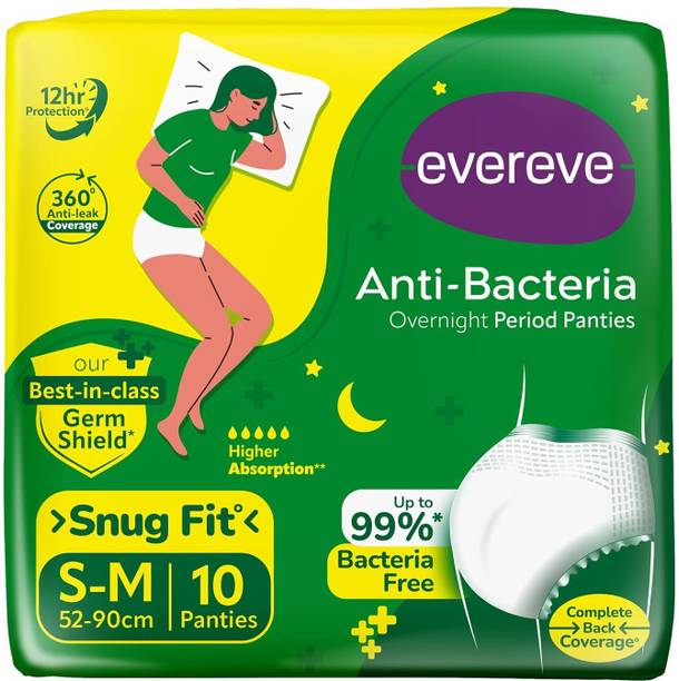 EverEve Anti Bacteria Period Panty (S-M), 10 Pcs Pantyliner
