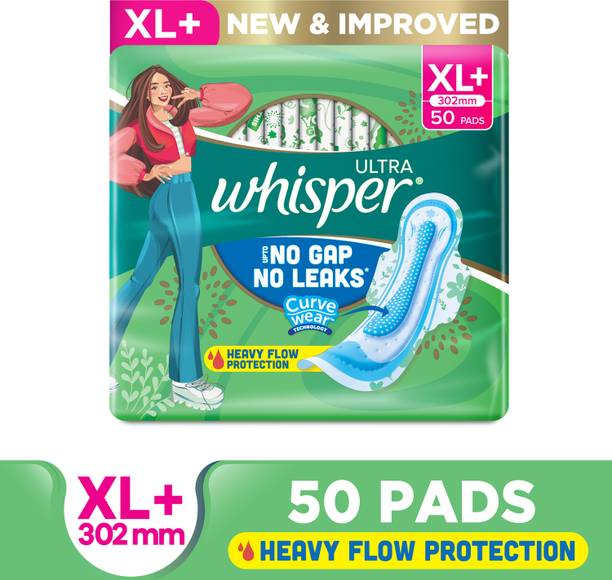 Whisper ULTRA HYGIENE+COMFORT XL+, FOR HEAVY FLOW Sanitary Pad