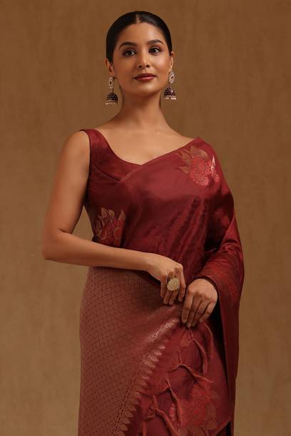 Woven Daily Wear Tussar Silk Saree