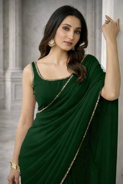 Embellished Daily Wear Georgette Saree