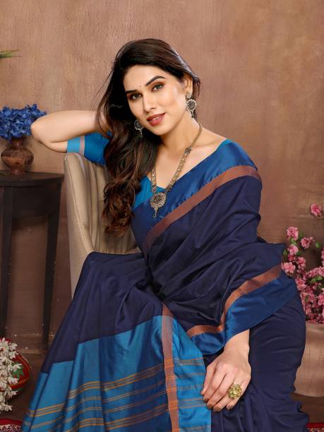 KITKET FASHION Woven Kanjivaram Pure Silk Saree - Image 2