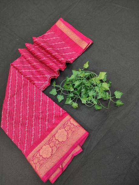 Ghan Sals Printed Bollywood Art Silk, Silk Blend Saree