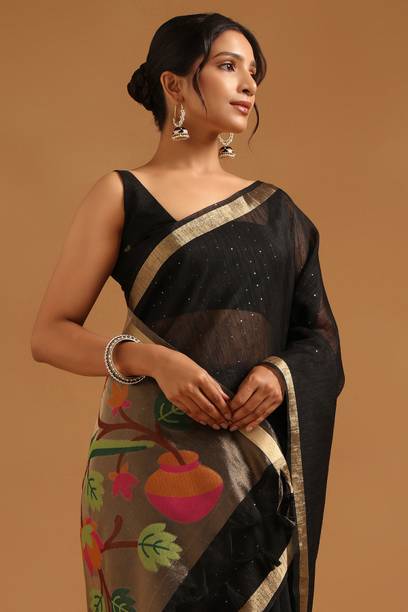 Woven Bollywood Tissue Saree