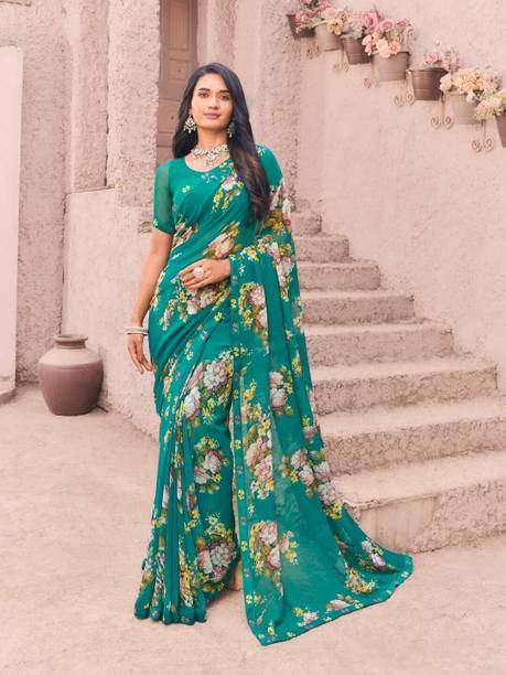 Laxmipati sarees Printed Daily Wear Georgette Saree