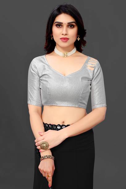 VEERAETHNIC Woven, Embellished Daily Wear Georgette Saree - Image 4