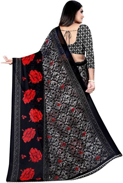 Leelavati Printed Daily Wear Georgette Saree - Image 2