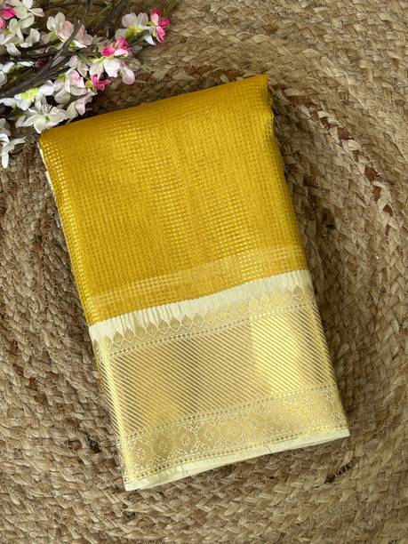 BilloRani Woven Banarasi Pure Silk, Tissue Gold Sarees Online @  | galgota.in - Image 4