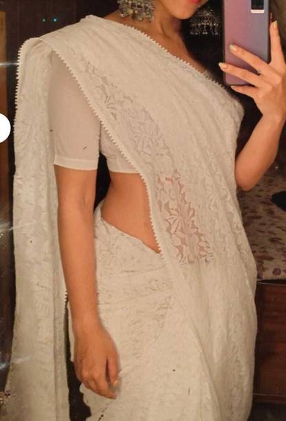 NEXA Dyed Bollywood Net Saree