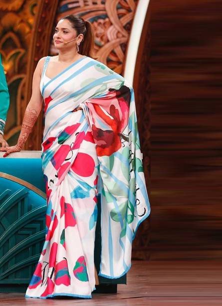 ASISA Digital Print Daily Wear Satin Saree