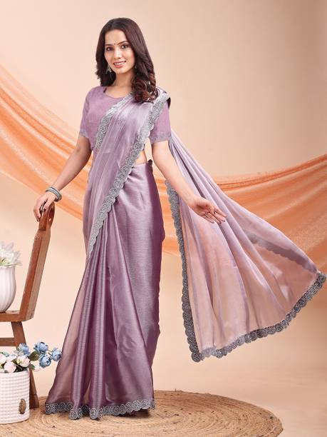 Leelavati Embellished Bollywood Jimmy choo Saree