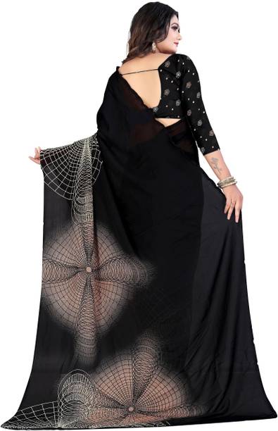 Leelavati Printed Bollywood Georgette Saree - Image 2