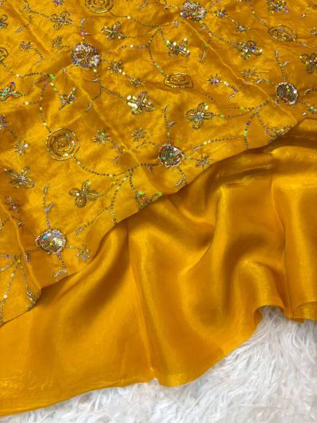 Embroidered Daily Wear Polyester Saree