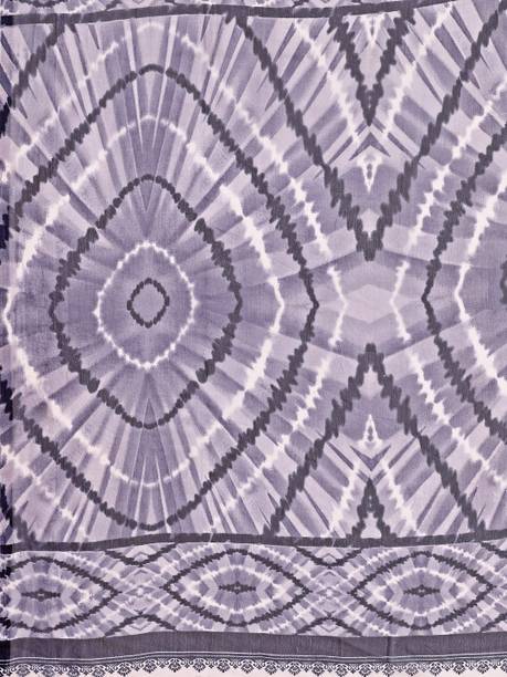 Leelavati Printed Daily Wear Chiffon Saree - Image 6
