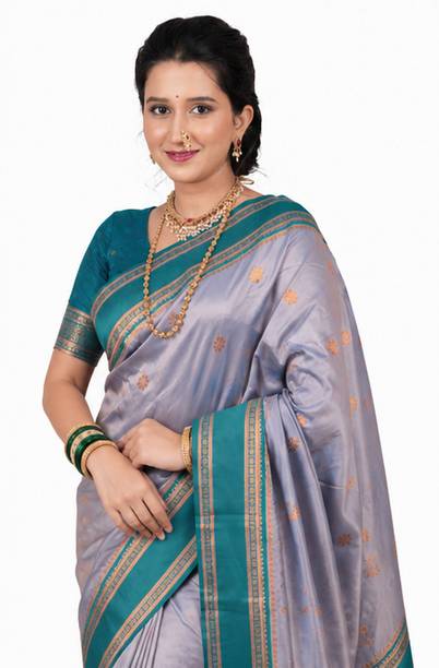 Woven Paithani Nylon Saree