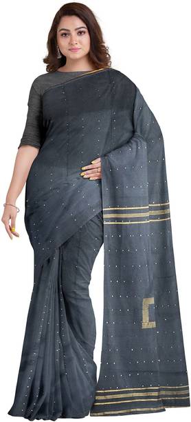 Solid/Plain Daily Wear Pure Cotton Saree