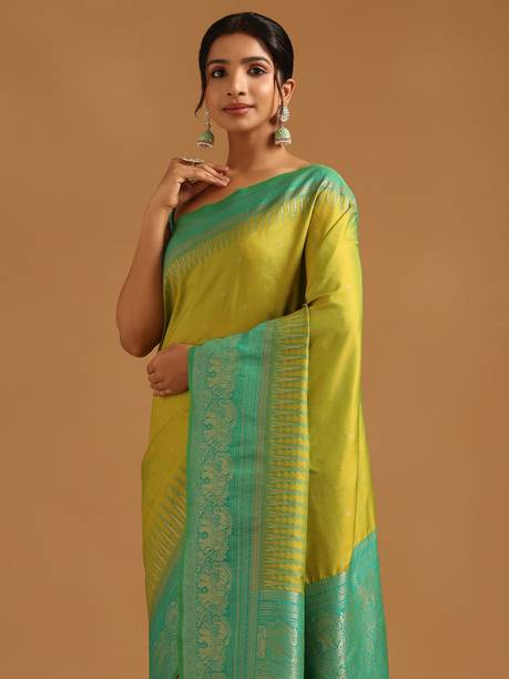Printed Bollywood Silk Blend Saree