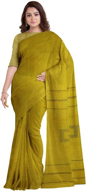 Solid/Plain Bollywood Pure Cotton Saree