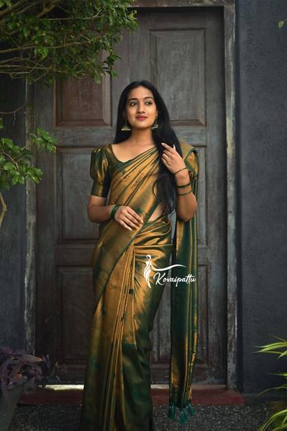 Printed Kanjivaram Pure Silk Saree
