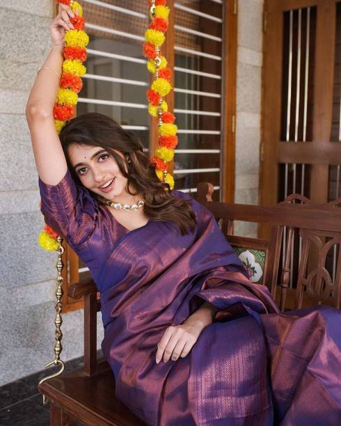 Woven Banarasi Pure Silk Saree