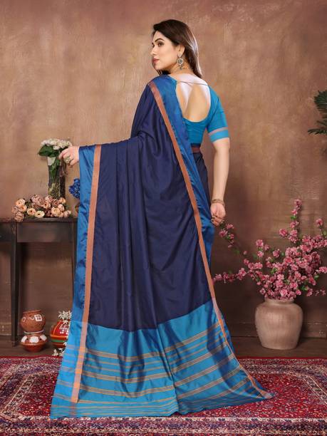 KITKET FASHION Woven Kanjivaram Pure Silk Saree - Image 5