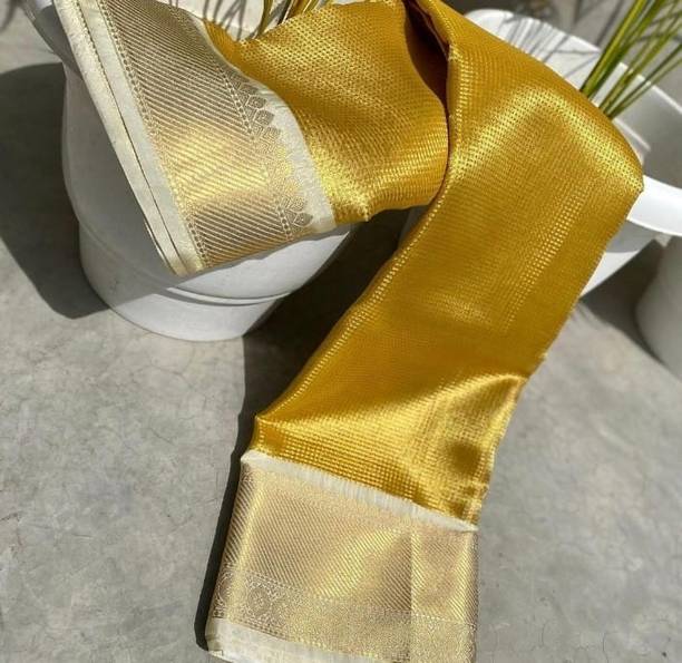BilloRani Woven Banarasi Pure Silk, Tissue Gold Sarees Online @  | galgota.in - Image 5