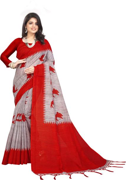 Printed Mysore Pure Silk Saree Price in India