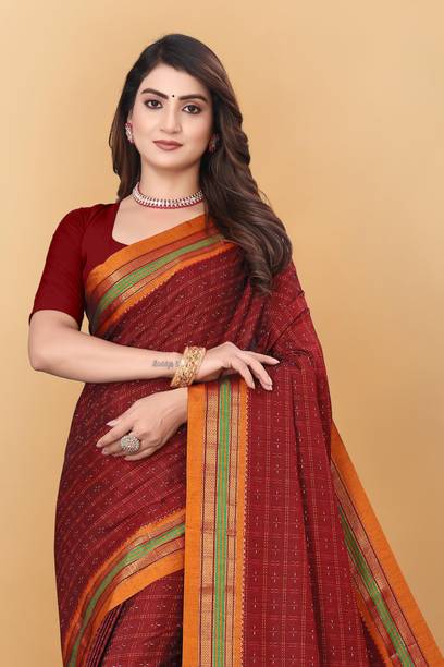 Magneitta Woven Ilkal Cotton Silk Saree - Image 5