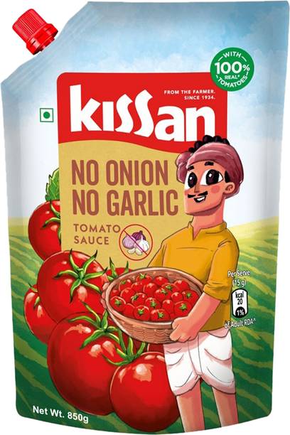 Kissan No Onion No Garlic Sauces & Ketchup