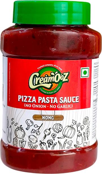 creamooz Pizza Pasta Sauce | No Onion No Garlic | 100% Veg | Tangy Italian | 250g Sauce & Dip