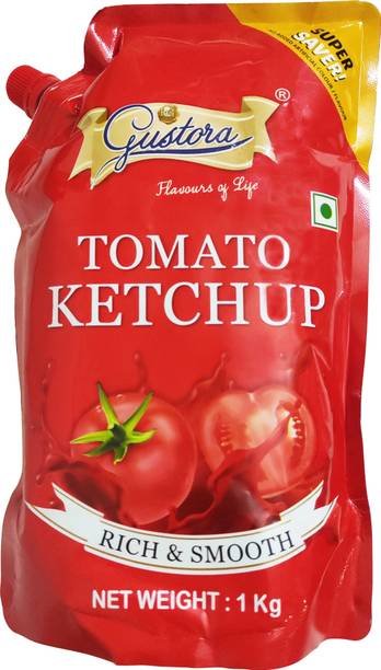 Gustora Tomato I Rich & Smooth I No Artificial Color Sauces & Ketchup