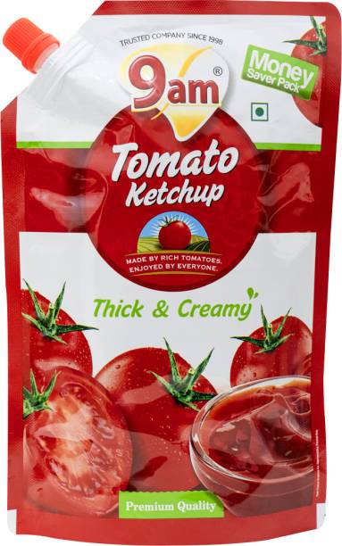 9am Tomato Ketchup | Tomato Sauce | 100% Chemical Free | No Preservatives Ketchup