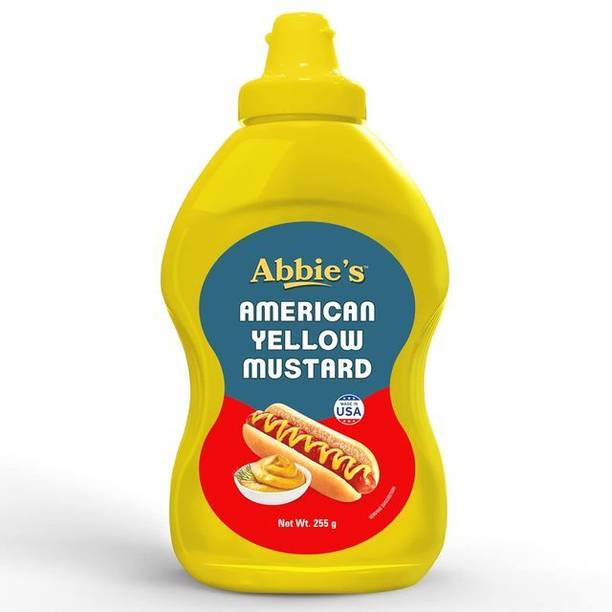 Abbie's Yellow Mustard Squeeze Mustard
