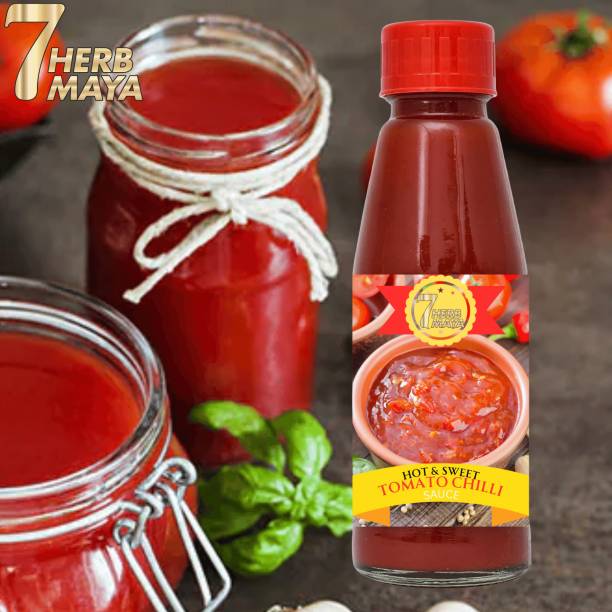 7Herbmaya Hot & Sweet Tomato Chilli Sauce - Enhances Your Dishes with the Bold Flavors Sauce