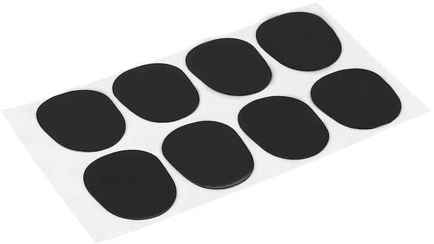 Archoice Alto Tenor Saxophone Sax Mouthpiece Patches Pads Cushions 0.8mm Black Alto Saxophone