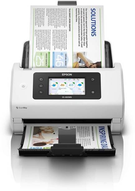 Epson - WorkForce DS-800WN A4 Duplex Sheet-fed Document Scanner