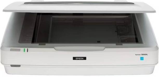 Epson Expression Expression 13000XL A3 Flatbed Photo Scanner (White & Black) Scanner (White and Black)