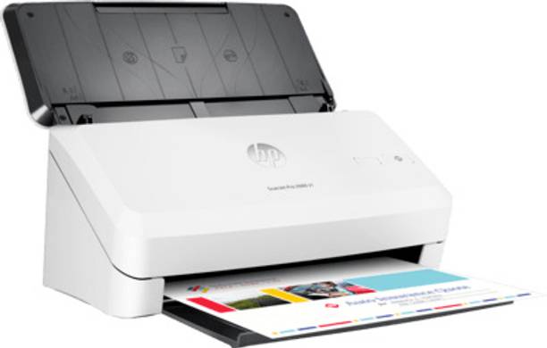 HP Scanjet Pro 2000s2 Speed-Feed Scanner (White and black)