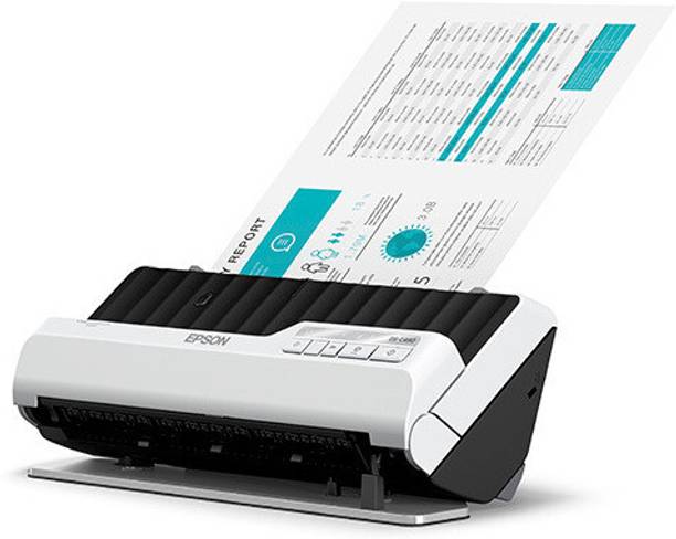 Epson - DS-C490 Compact Desktop Document with Auto Feeder Scanner