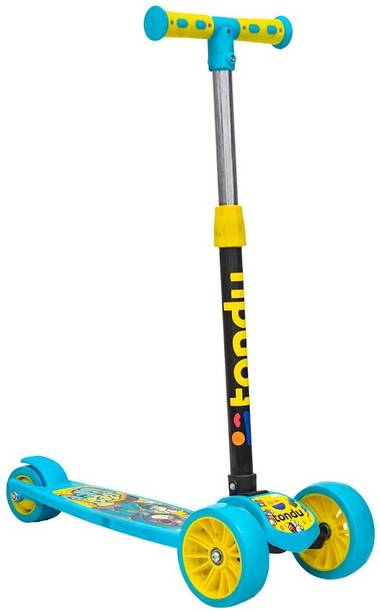 TONDU Mercury Kick Scooter for Kids | For 3+ Years| Adjustable Height with PVC Wheels Kids Scooter