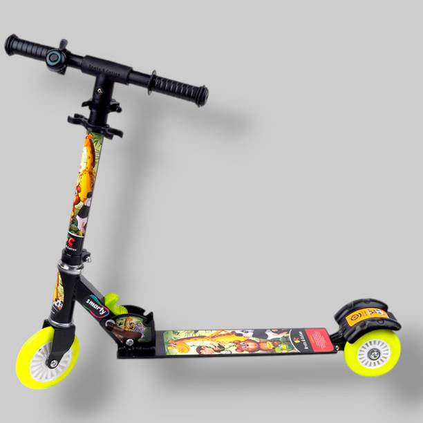 SPEEDFOX Scooter for kids and adult with strong steel base, foldable handle, smooth brake Adult Scooter